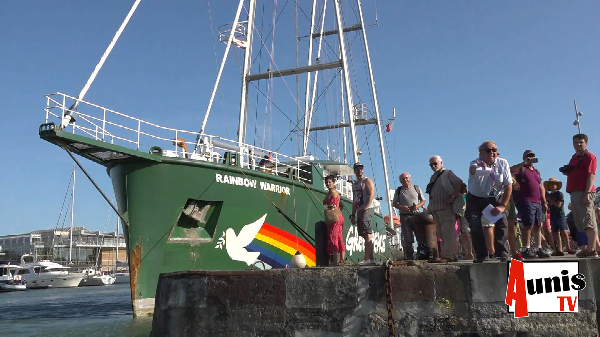 La Rochelle Rainbow Warrior 3 Greenpeace