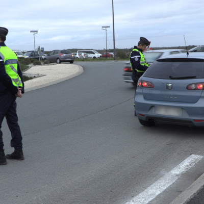 Gendarmerie controle routier charente maritime Angoulins