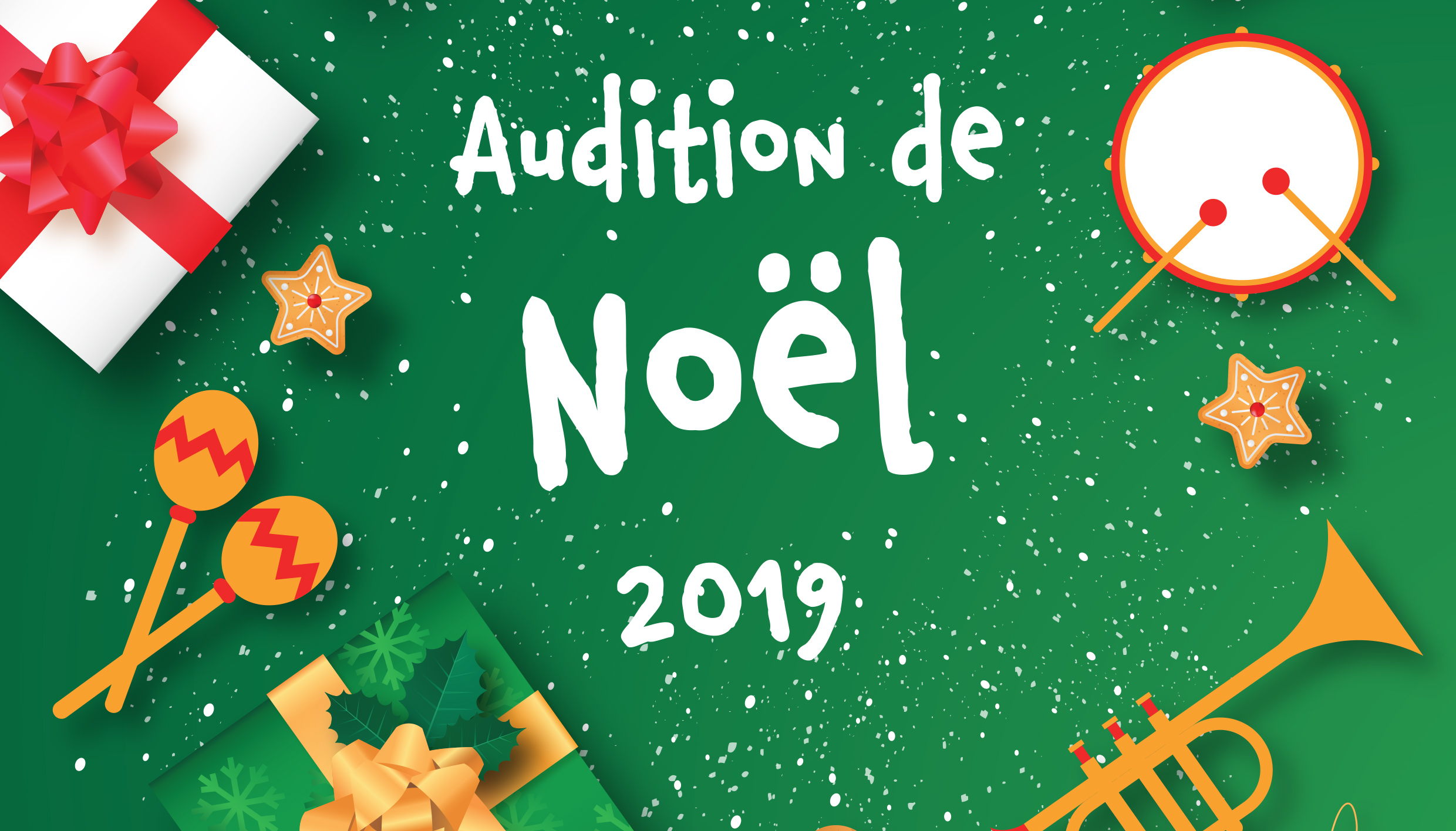 Audition de Noël 2019 Conservatoire de musique Aunis Sud