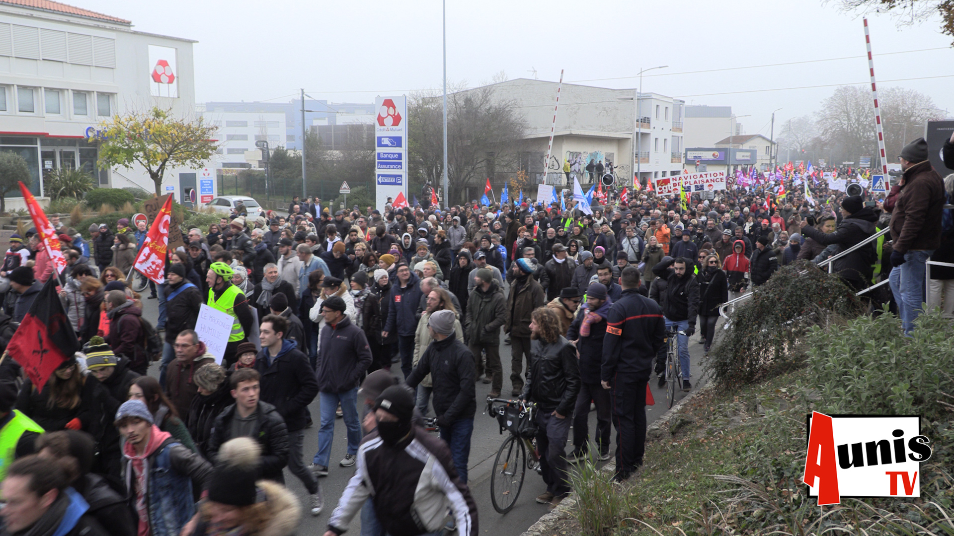 Manifestations 5 décembre La Rochelle