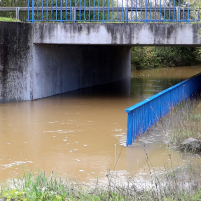 Inondation en Charente-Maritime. Quatre communes reconnues en état de catastrophe naturelle. ©Ludovic Sarrazin