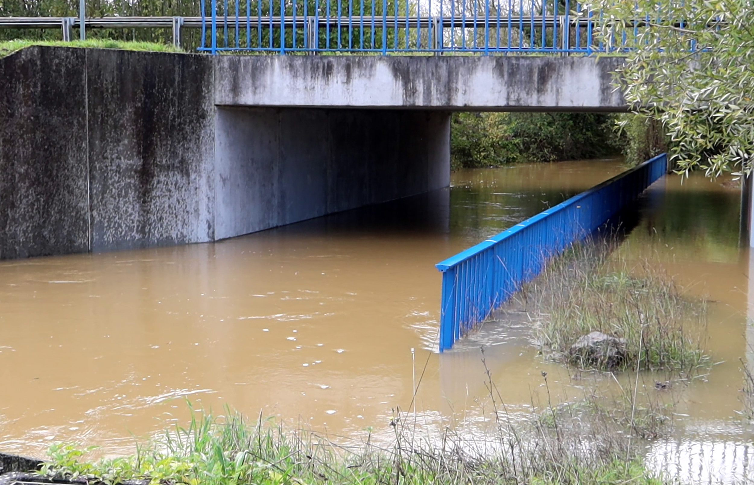 Inondation en Charente-Maritime. Quatre communes reconnues en état de catastrophe naturelle. ©Ludovic Sarrazin