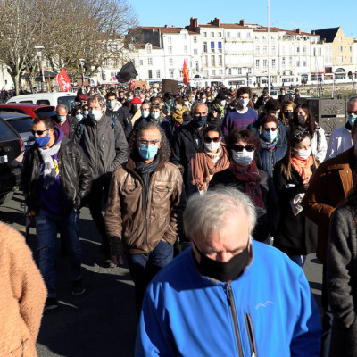 Manifestation La Rochelle Contre la loi Sécurité globale