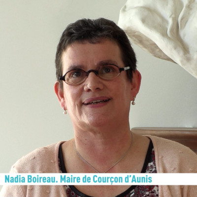 Nadia Boireau Maire de Courçon d'Aunis Vœux 2021