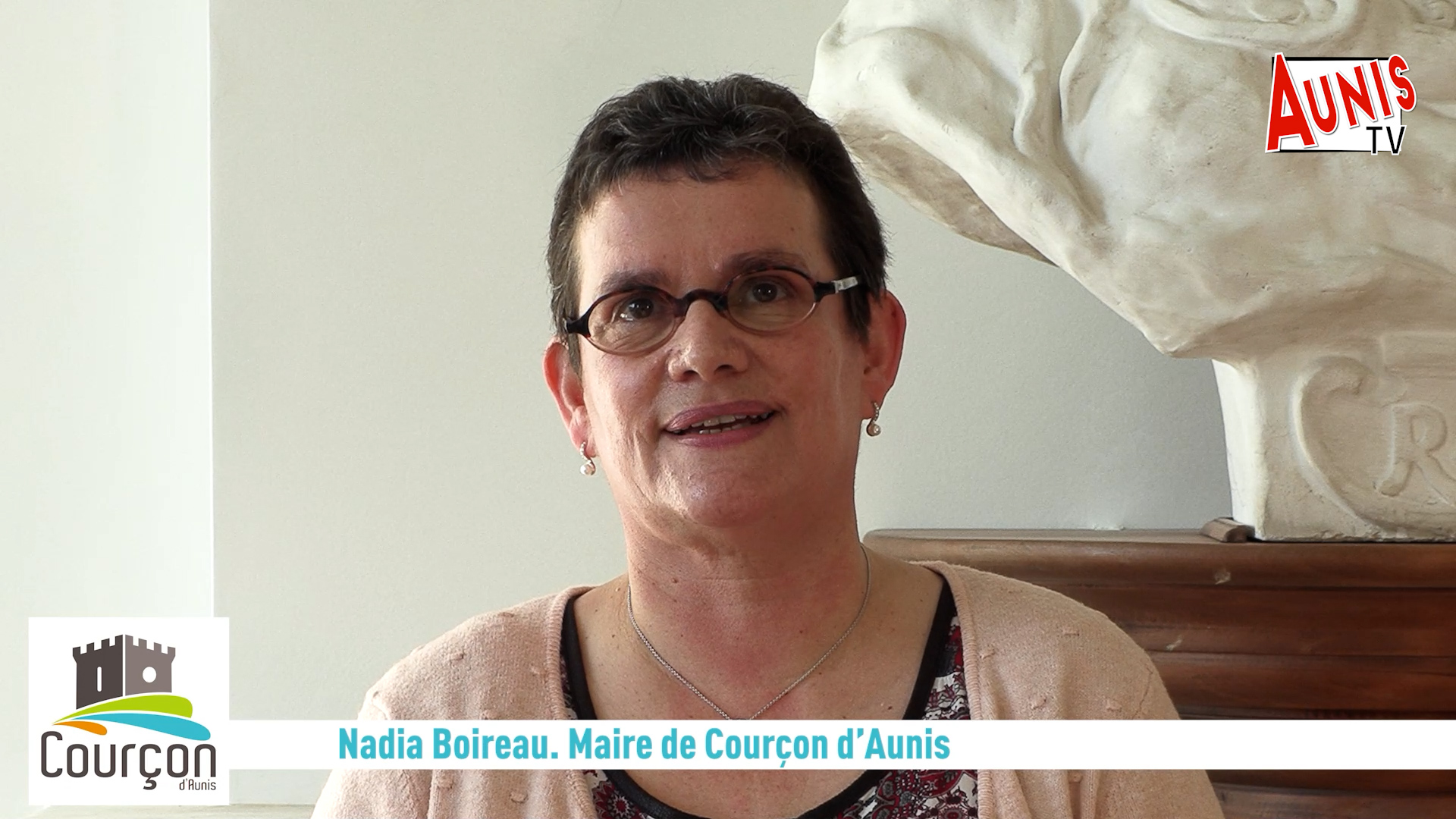 Nadia Boireau Maire de Courçon d'Aunis Vœux 2021