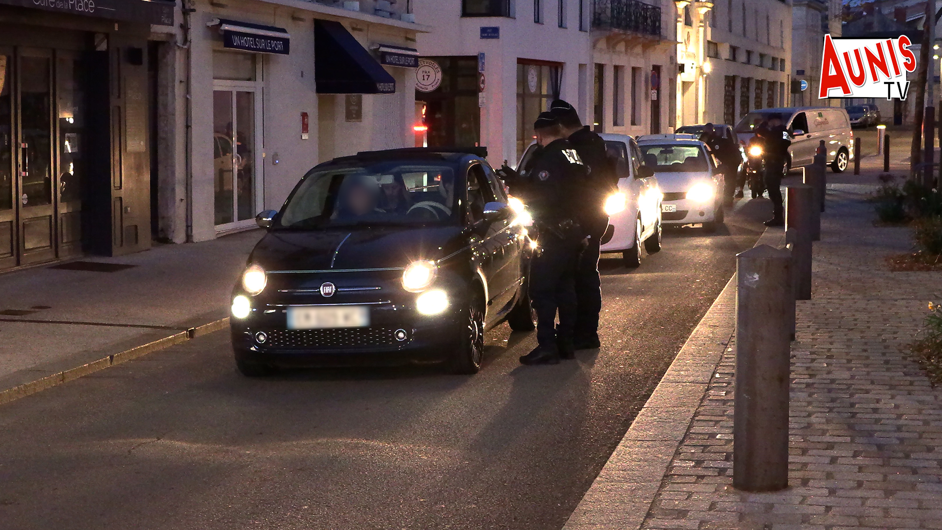 Couvre feu La Rochelle Police Contrôle AunisTV
