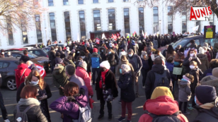 La Rochelle : près de 350 manifestants réunis lors de la manifestation des enseignants