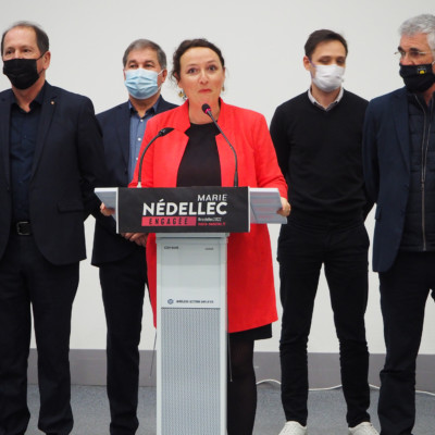 Marie Nédellec est candidate à la députation à La Rochelle sur la première circonscription de la Charente-Maritime ©Yannick Picard