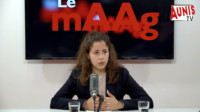 Emma Chauveau candidate RN à la députation en Charente-Maritime est dans le mAAg ©AunisTV