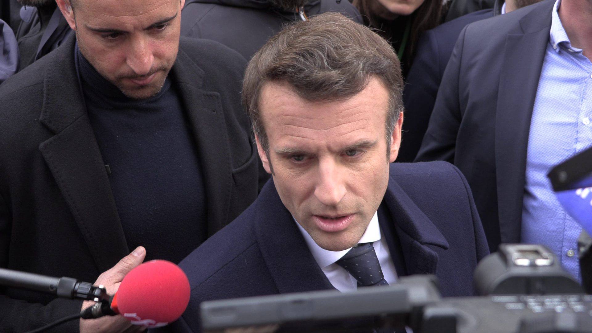 Emmanuel Macron élu au second tour de la présdientielle 2022. Ludovic Sarrazin AunisTV