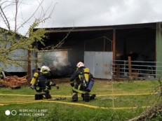 Nuaillé d’Aunis : un feu de hangar fait un blessé léger