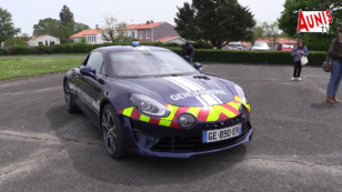 La Rochelle : l’Alpine A110, la nouvelle arme à grande vitesse des gendarmes charentais-maritimes