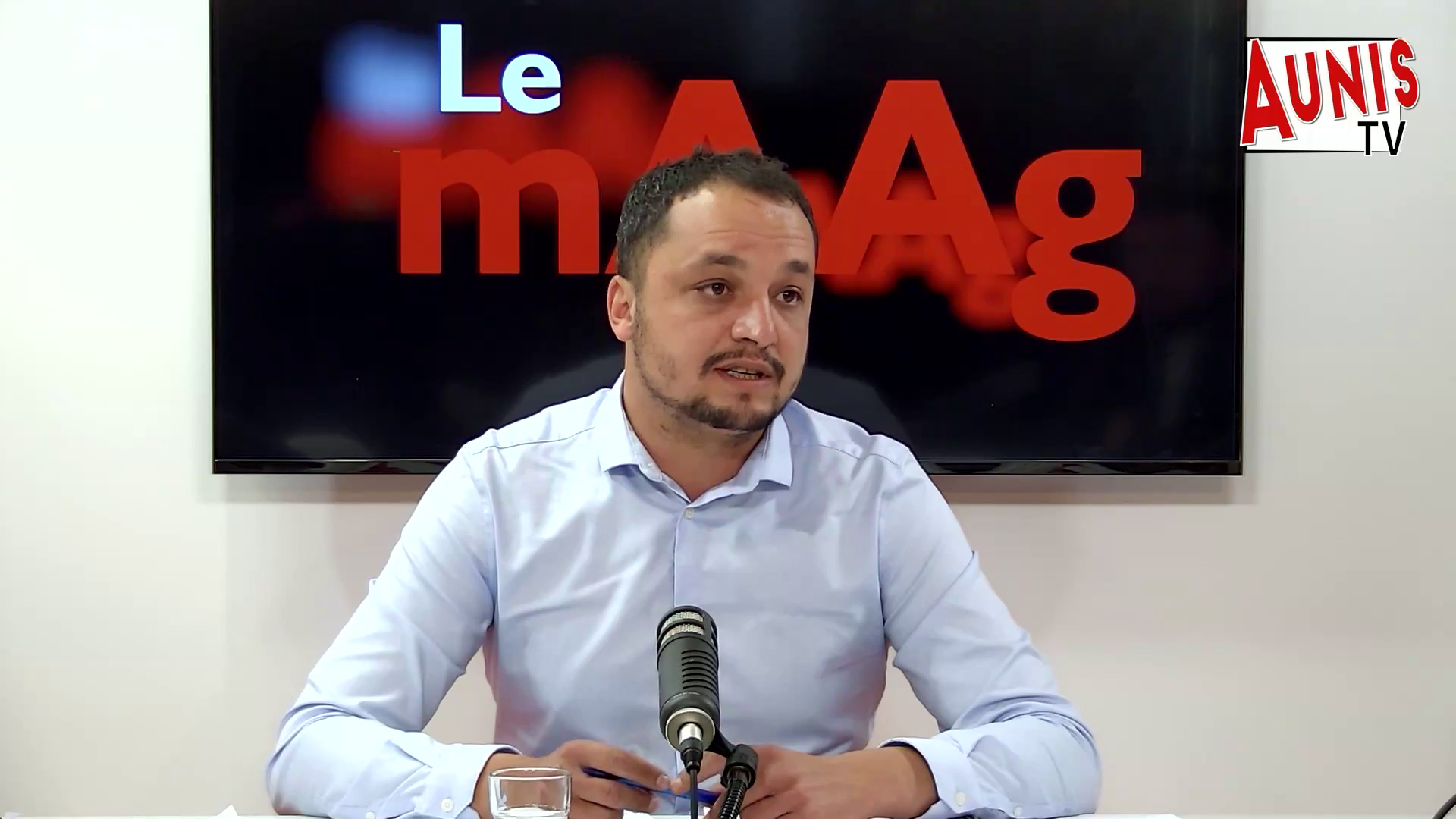 Nordine Raymond NUPEs Législatives 2022 Charente-Maritime ©AunisTV