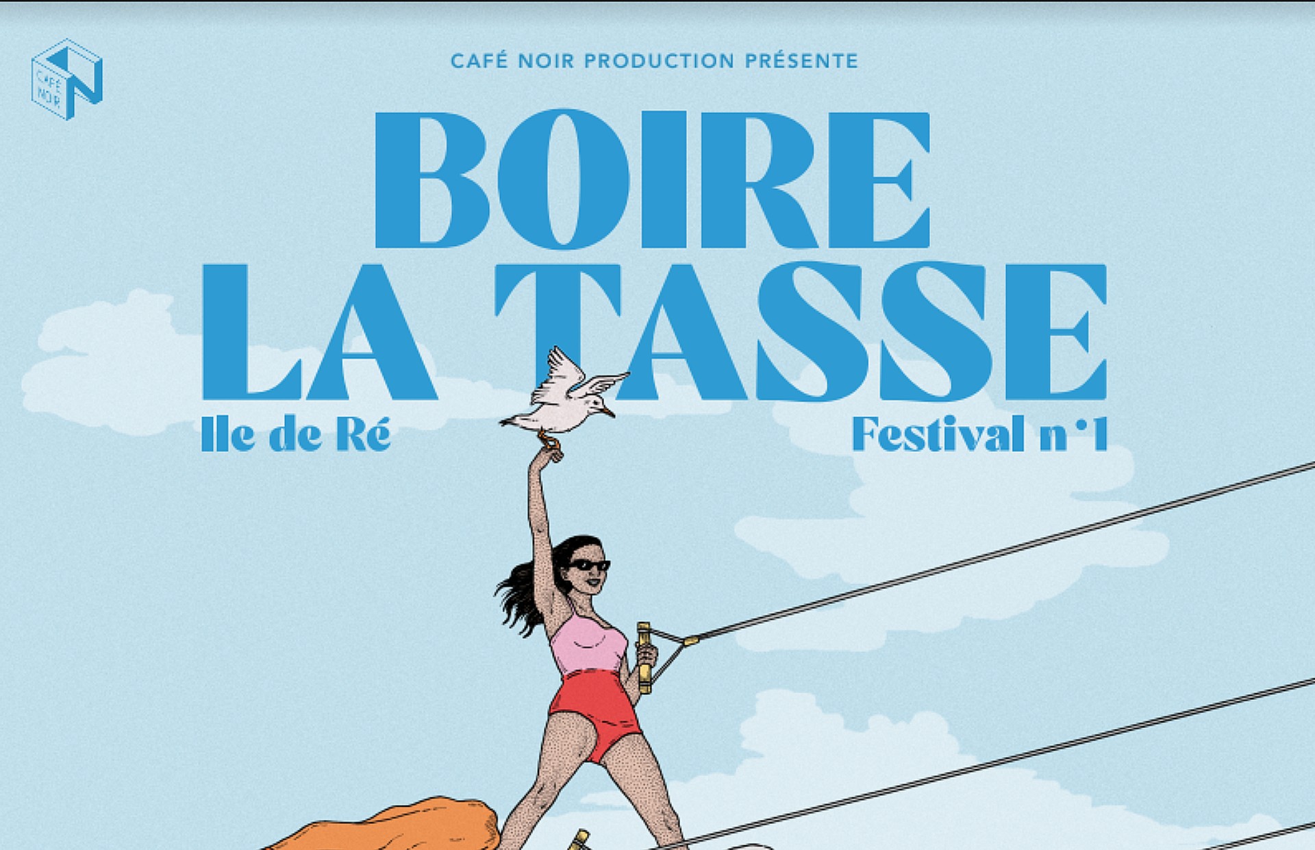 Festival Boire la tasse le 27 août au Bois-Plage en Ré (©Café Noir production)