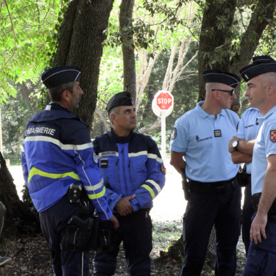 Feux de forets gendarmerie ONF pompiers Charente-Maritime ©Antoine Colin AUNISTV