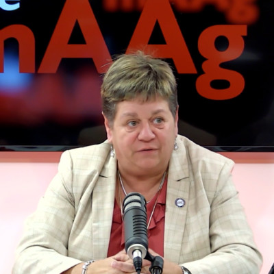 Sylvie Martin présidente de la CMA de Charente-Maritime. (©AUNISTV)
