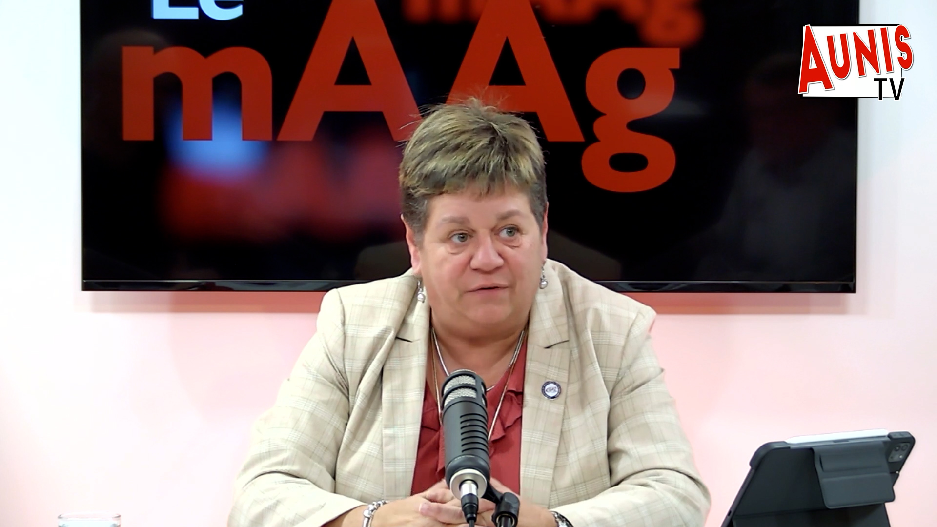 Sylvie Martin présidente de la CMA de Charente-Maritime. (©AUNISTV)